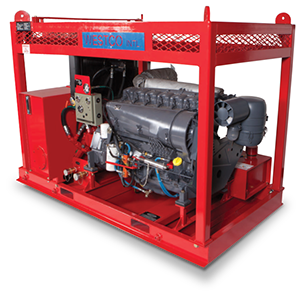 Hydraulic Power Unit with Diesel Drive Model HPU-6914